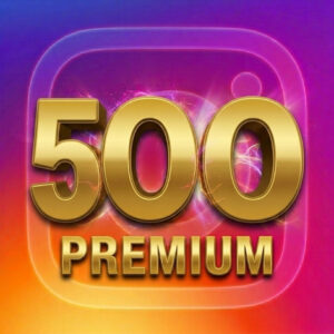 500 Seguidores Premium