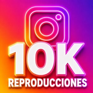 10k de Reproducciones de Instagram